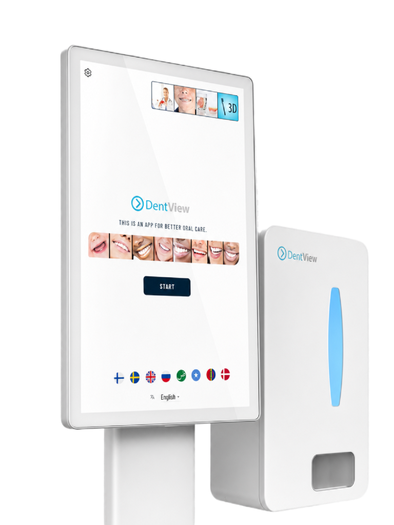 DentView Self-Care Station kiosk
